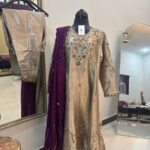 Lame silk flair kalidar