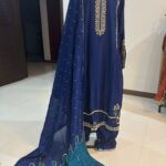 Luxurious pure sheesha silk outfit